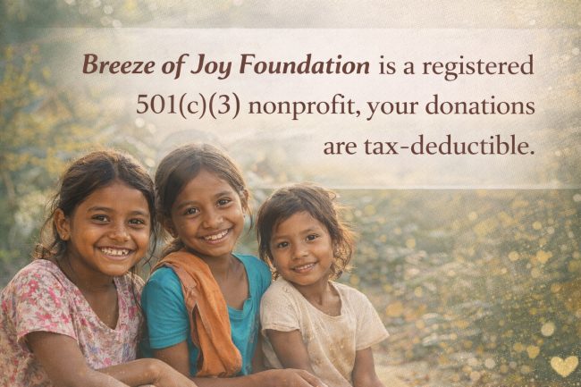 How Breeze of Joy Foundation is Changing Lives around the World