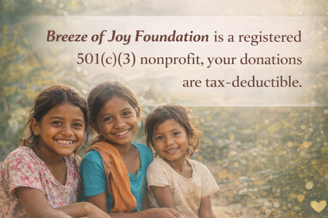 How Breeze of Joy Foundation is Changing Lives around the World