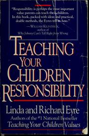 Teaching Your Children Responsibility