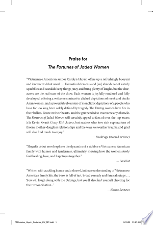 The Fortunes of Jaded Women