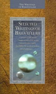 Bahá'u'lláh — Selected Writings